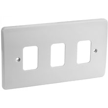 Load image into Gallery viewer, MK Grid Moulded White Front plate - Trade Angel