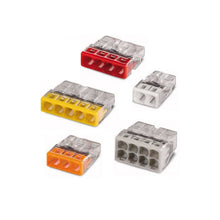 Load image into Gallery viewer, WAGO Compact Push Wire Connector 2.5mm - packs of 5 - Trade Angel