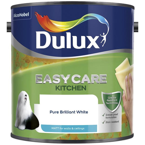 Dulux Retail Easycare Kitchen Matt - Pure Brilliant White