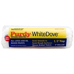 Purdy - White Dove Sleeve (1-1/2" Core, 9" > 18" Width) - Trade Angel