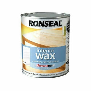 Ronseal - Interior Wood Wax 0.75l Ash