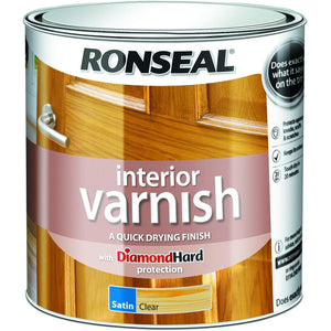 Ronseal - Interior Varnish Satin 2.5L - Clear