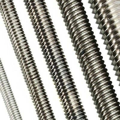 A2 Stainless Threaded rod - 1m lengths packs of 5 - Trade Angel