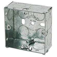 Load image into Gallery viewer, Appleby Galvanised Metal Single Back Boxes - Trade Angel