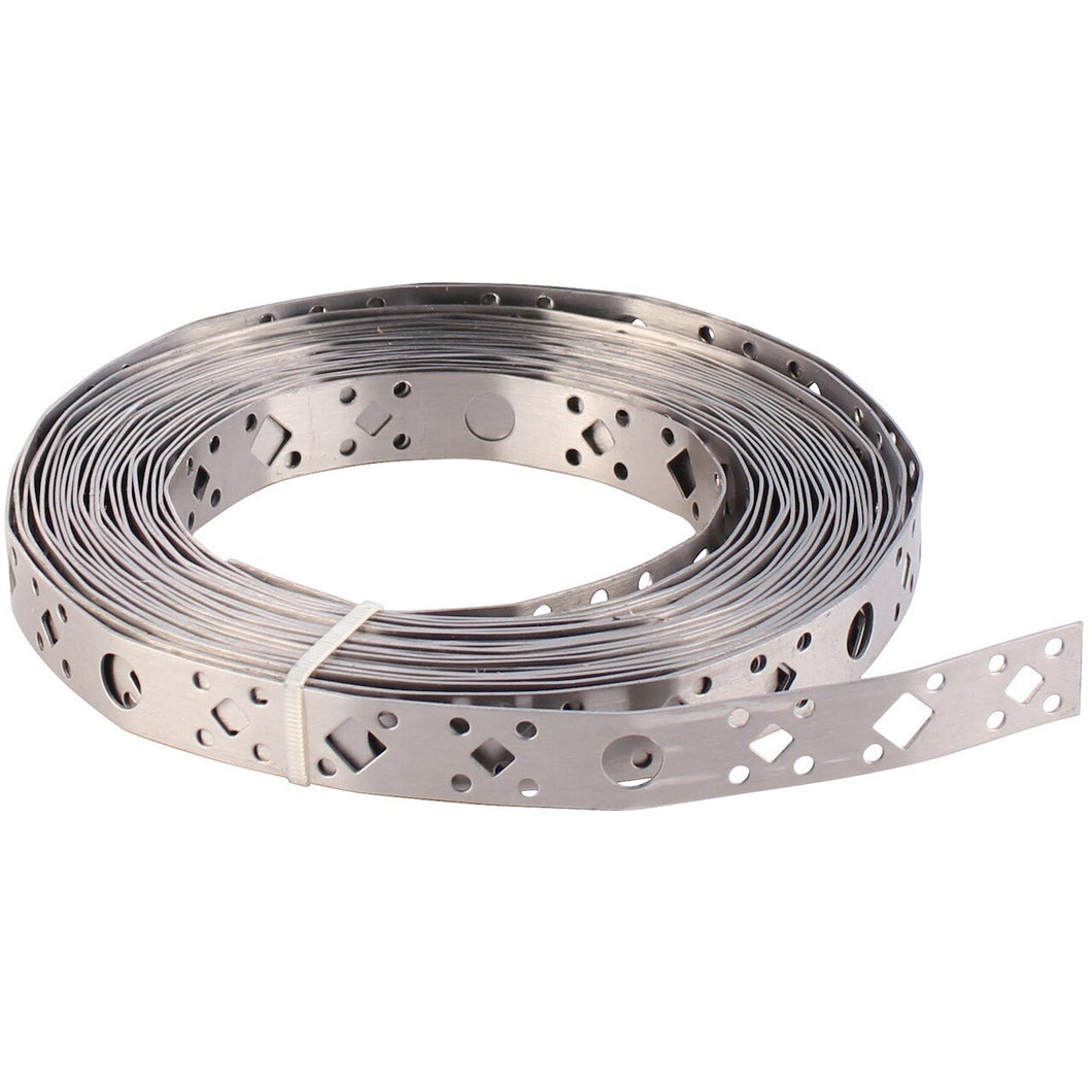 Builders Band - Trade Angel - Trade Angel - Galvanised band also known as galvanised band, galvanised strapping band, all purpose fixing band, galvanised fixing band