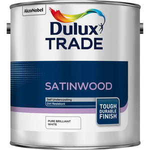 Dulux Trade Satinwood  - White - Trade Angel