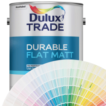 Dulux Trade Durable Flat Matt (Tinted Colours) 5l 