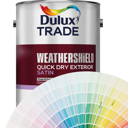 Dulux Trade Weathershield Satin (Tinted Colours) 2.5l