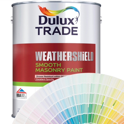 Dulux Trade Weathershield Smooth Masonry (Tinted Colours) 5l