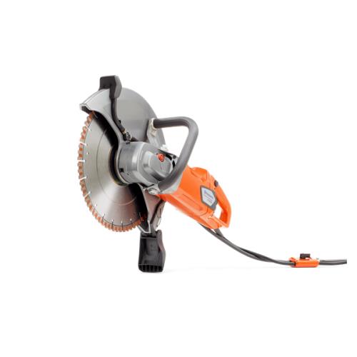 Husqvarna K4000 the ultimate electric wet cut saw  with the matching blades it is  the best electric wet cut saw on the market