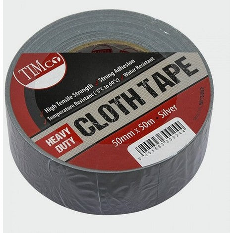 Heavy Duct Tape, Duty Cloth Tape - Silver - Trade Angel