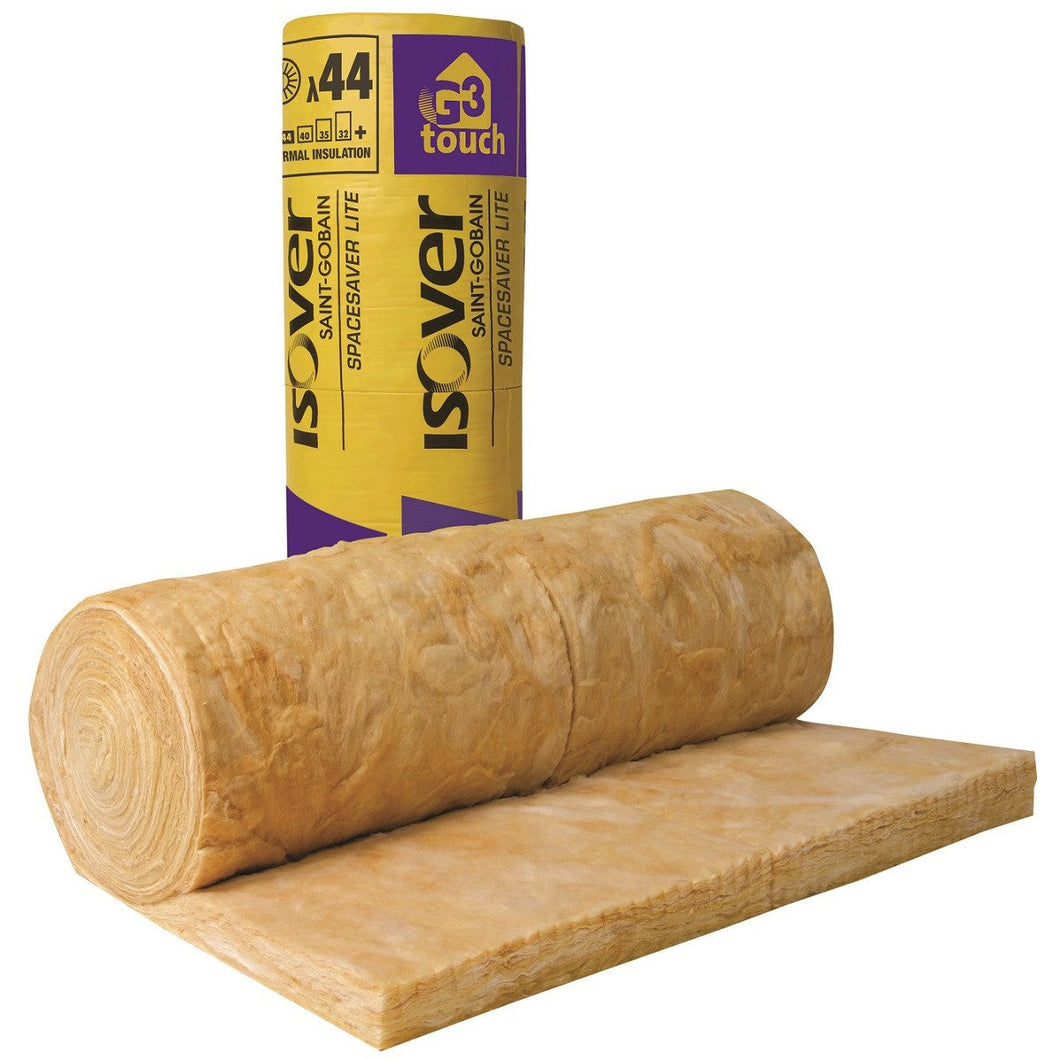 Isover 100mm Spacesaver Lite Loft Insulation 8.12m2 Roll - Trade Angel