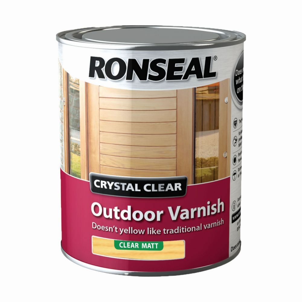 Ronseal - Outdoor Varnish Clear Matt