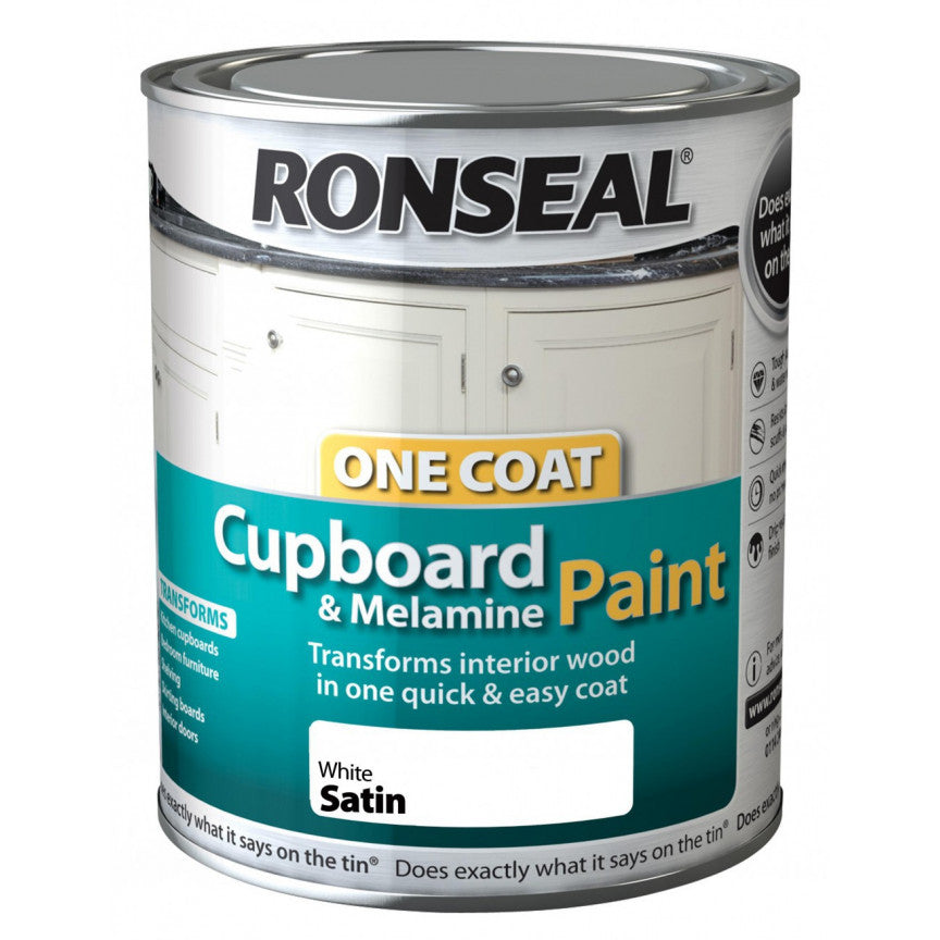 Ronseal - One Coat Cupboard Paint - 0.75L