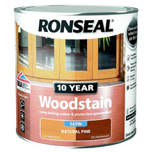 Load image into Gallery viewer, Ronseal - 10 Year Woodstain - 750ml Natural Pine