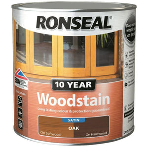 Ronseal - 10 Year Woodstain - 2.5l Oak