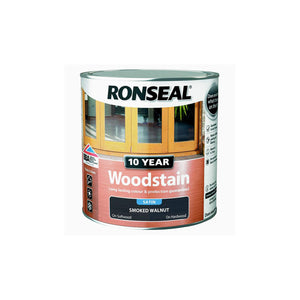 Ronseal - 10 Year Woodstain - 750ml Smoked Walnut