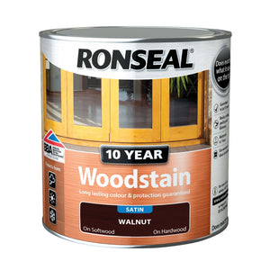 Ronseal - 10 Year Woodstain - 2.5l Walnut