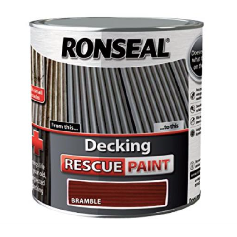 Ronseal - Decking Rescue Paint Chestnut 2.5l