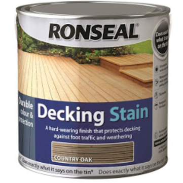 Ronseal - Decking Stain Rich Mahogany 2.5l