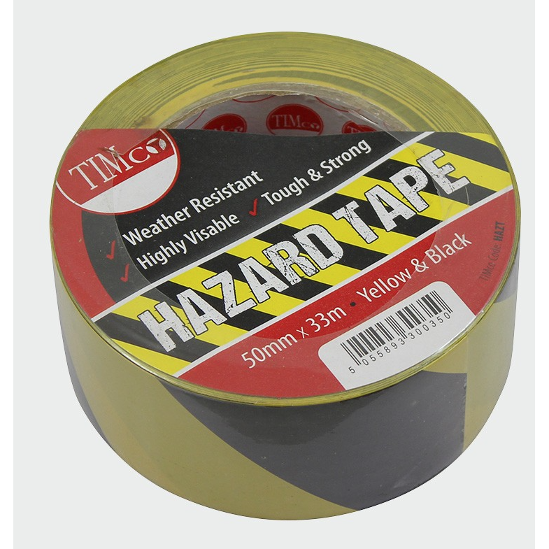 Adhesive Hazard Tape Yellow and Black - Trade Angel