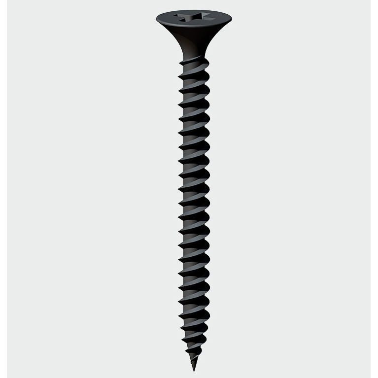 Plasterboard Screws or drywall screws are used to fix plaster board to studs or battens