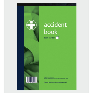 Accident Book - Trade Angel - riddor book,  workplace accident book,  riddor accident book,  accident book at work