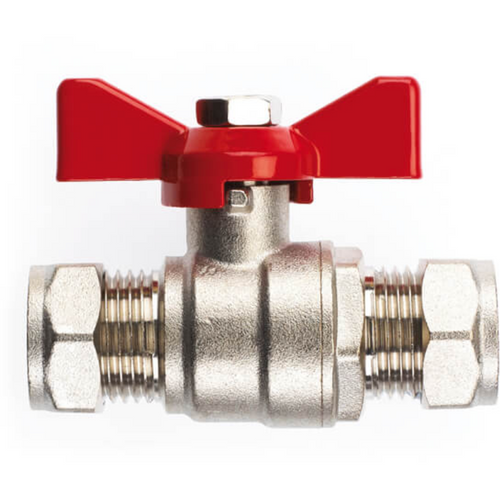 Butterfly Lever Water Ball Valves - Full Bore - Compression - Trade Angel