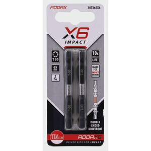 X6 Double Ended TX Drive Bit - Trade Angel