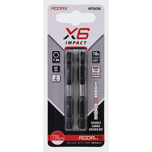 X6 Double Ended TX Drive Bit - Trade Angel