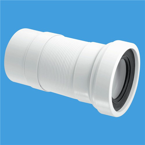 McAlpine Straight Flexible Pan Connector Plain Ended