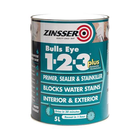 Zinsser Bulls Eye 1-2-3  PLUS - Primer Sealer Stain Killer