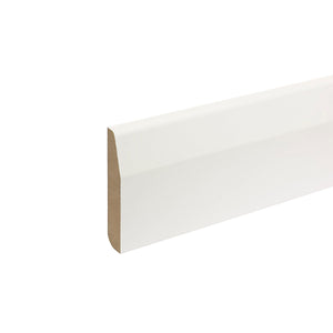 Chamfered & Rounded MDF MR Primed Architrave 2.2m - Trade Angel