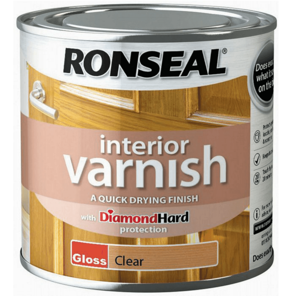 Ronseal - Interior Varnish Gloss Clear 0.75l
