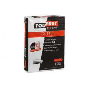 Toupret TX110 Rapid Drying Interior Filler - 2, 5 & 10 kg bags - Trade Angel